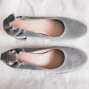 Everlane NIB Sage Green Suede The Day Heel